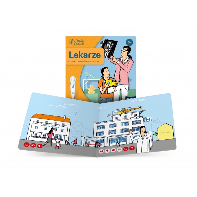 Mini książka Czytaj z Albikiem Albi - Lekarze