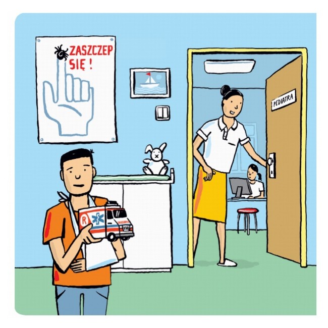 Mini książka Czytaj z Albikiem Albi - Lekarze