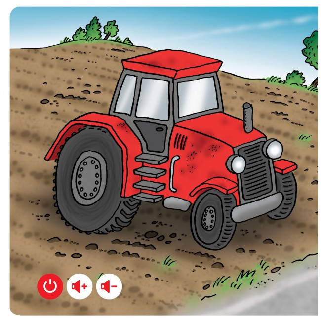 Mini książka Czytaj z Albikiem Albi - Środki transportu