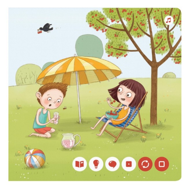 Mini książka Czytaj z Albikiem Albi - Lato