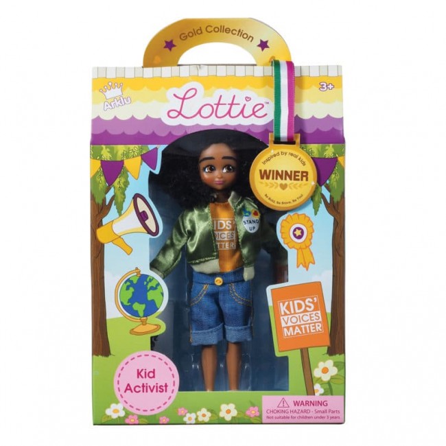 Lalka Lottie - Aktywistka