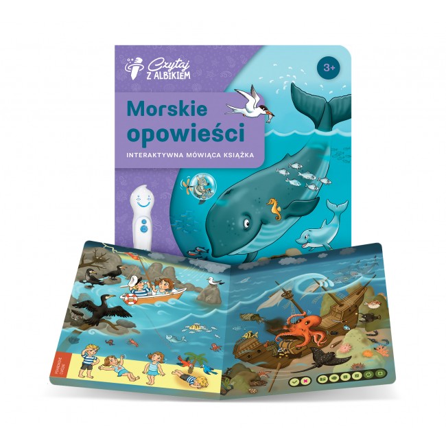 Książka Czytaj z Albikiem Albi - Morskie opowieści