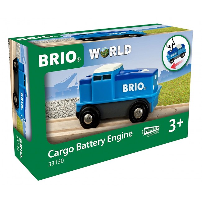 Lokomotywa Cargo na Baterie BRIO World