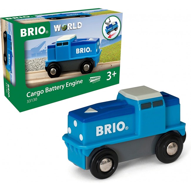 Lokomotywa Cargo na Baterie BRIO World