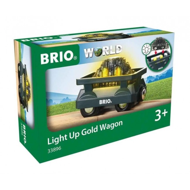Świecący Wagon ze Złotem BRIO World
