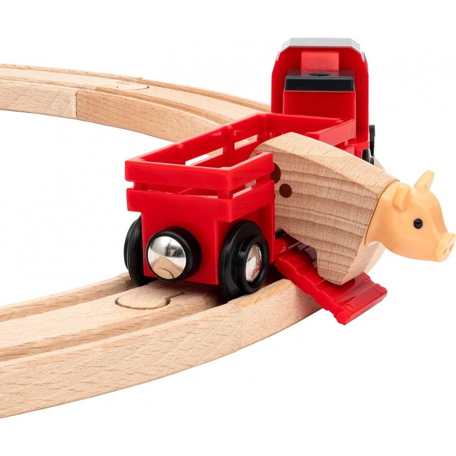 Kolejka Drewniana Farma 30el. BRIO World