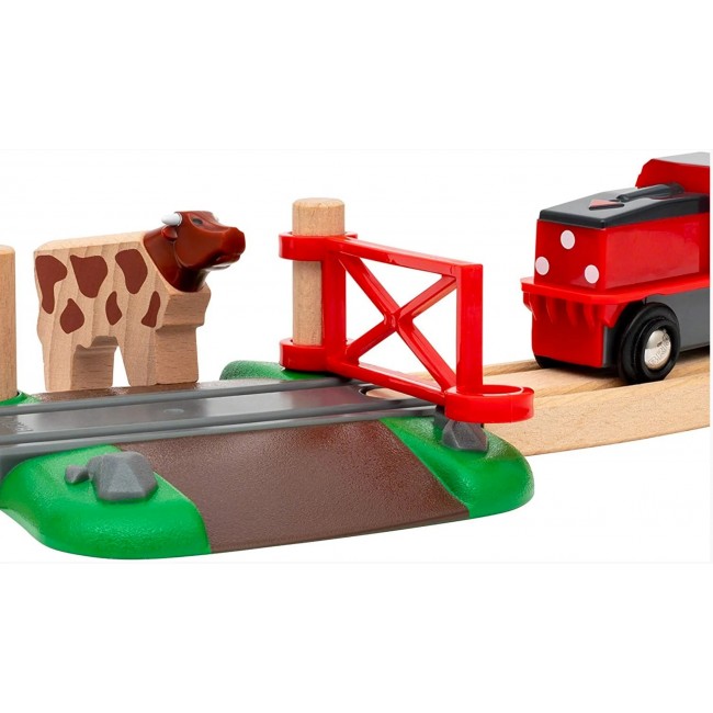 Kolejka Drewniana Farma 30el. BRIO World