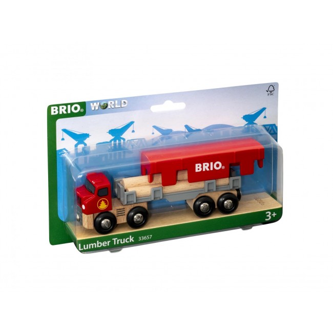 Ciężarówka Do Transportu Drewna BRIO World