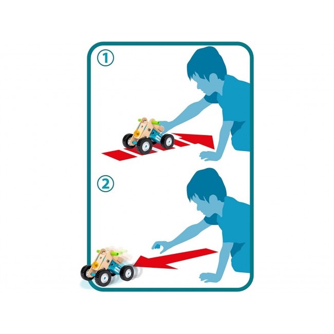 Zestaw z Silniczkiem Pull Back 67 el. BRIO Builder