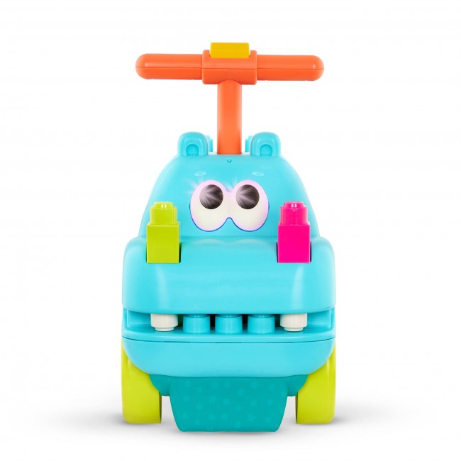 Jeździk z klockami - Hipopotam B. Toys - Locbloc Hippo