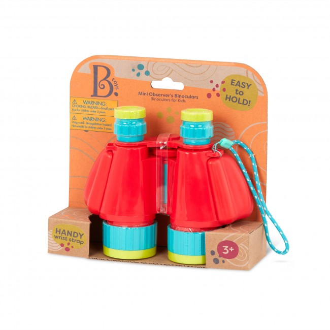Lornetka z osłonkami B. Toys - Mini Observer’s Binoculars