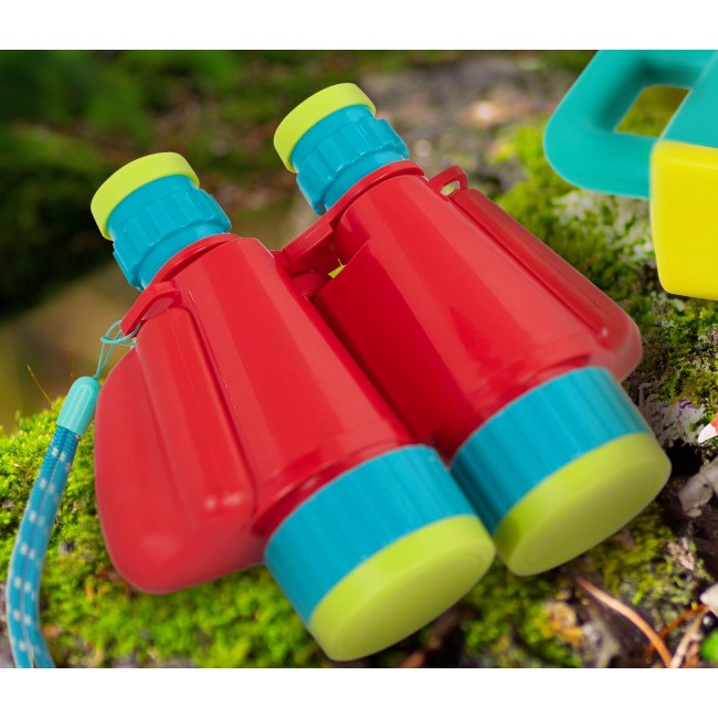 Lornetka z osłonkami B. Toys - Mini Observer’s Binoculars