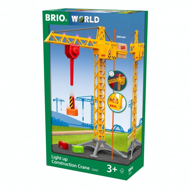 Dźwig Budowlany Podświetlany BRIO World