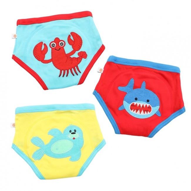 Majtki Treningowe Zoocchini Chłopięce Ocean Pals - 2-3 latka