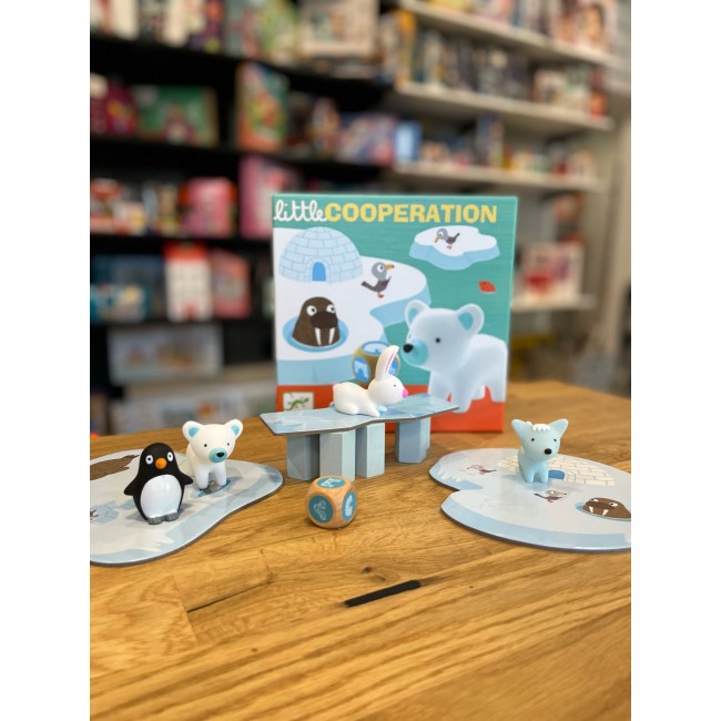 Gra kooperacyjna Djeco - Zwierzaki na Arktyce