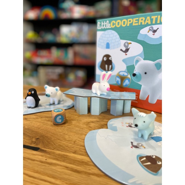 Gra kooperacyjna Djeco - Zwierzaki na Arktyce