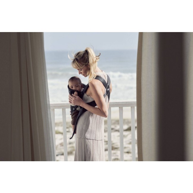 Nosidełko BABYBJORN MINI 3D Mesh - Czarny