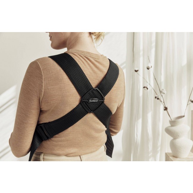 Nosidełko BABYBJORN MINI 3D Mesh - Czarny