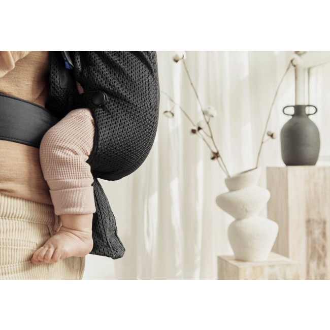 Nosidełko BABYBJORN MINI 3D Mesh - Czarny