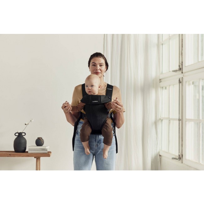 Nosidełko BABYBJORN MINI 3D Mesh - Czarny