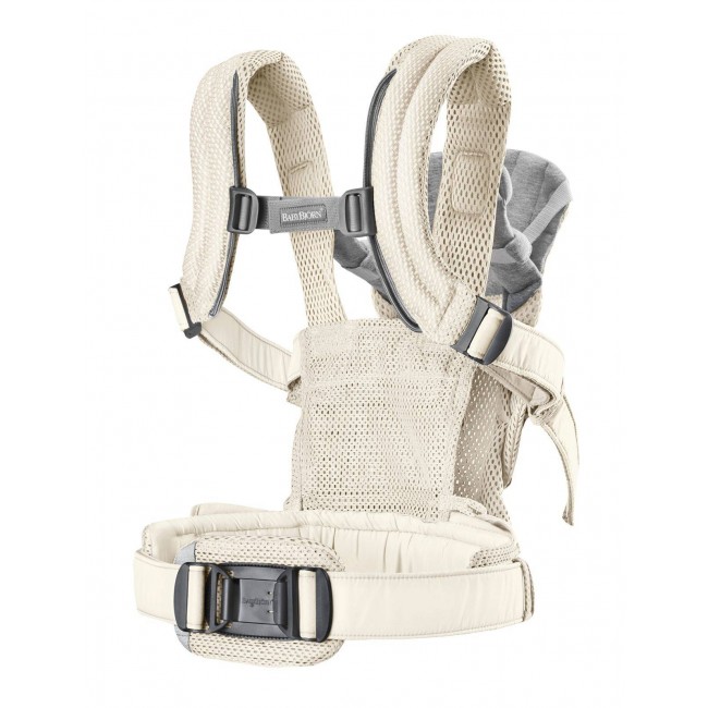 Nosidełko BABYBJORN Harmony 3D Mesh - Kremowy