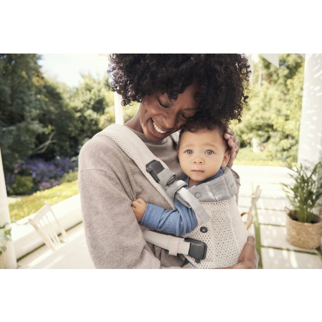 Nosidełko BABYBJORN Harmony 3D Mesh - Kremowy