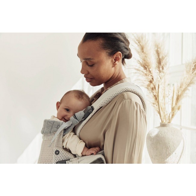Nosidełko BABYBJORN Harmony 3D Mesh - Kremowy
