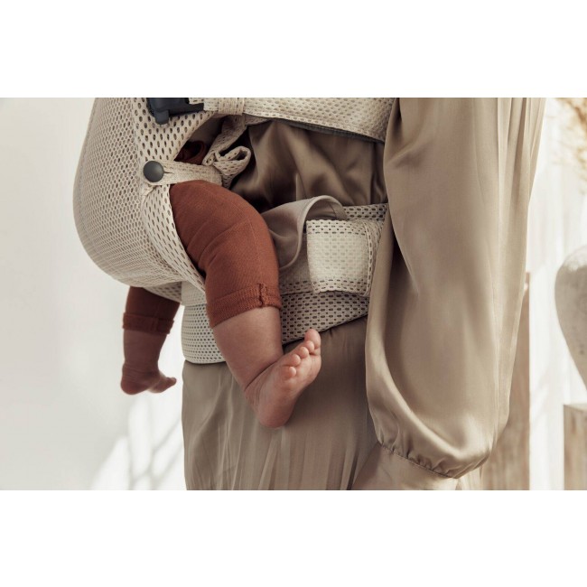 Nosidełko BABYBJORN Harmony 3D Mesh - Kremowy