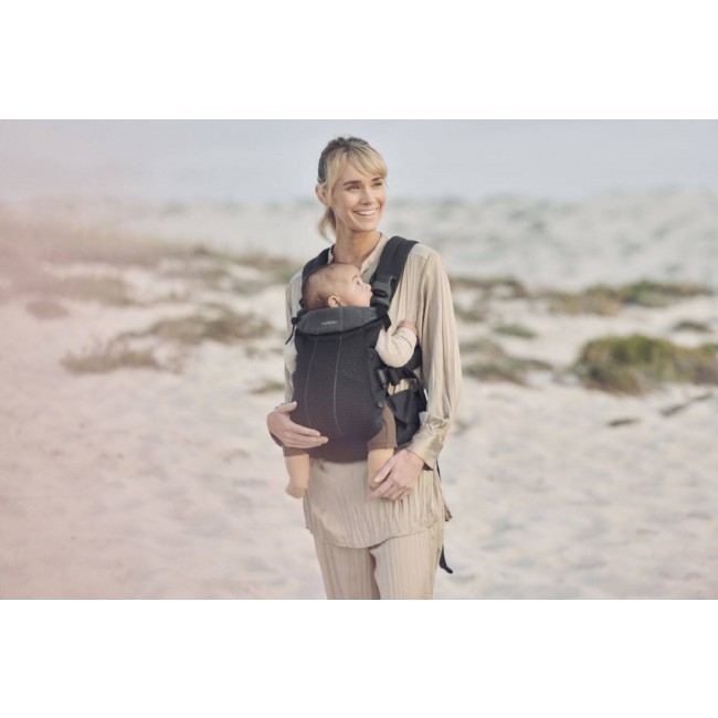 Nosidełko BABYBJORN Harmony 3D Mesh - Czarny