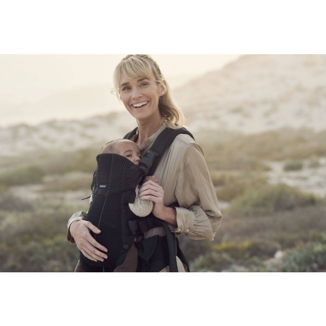 Nosidełko BABYBJORN Harmony 3D Mesh - Czarny