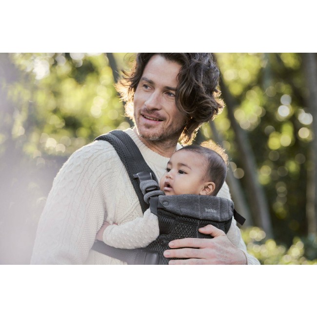 Nosidełko BABYBJORN Harmony 3D Mesh - Czarny
