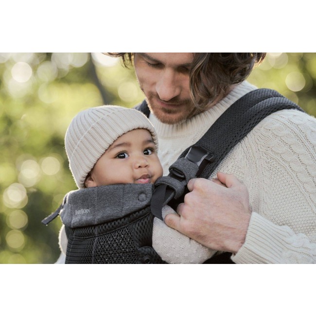 Nosidełko BABYBJORN Harmony 3D Mesh - Czarny