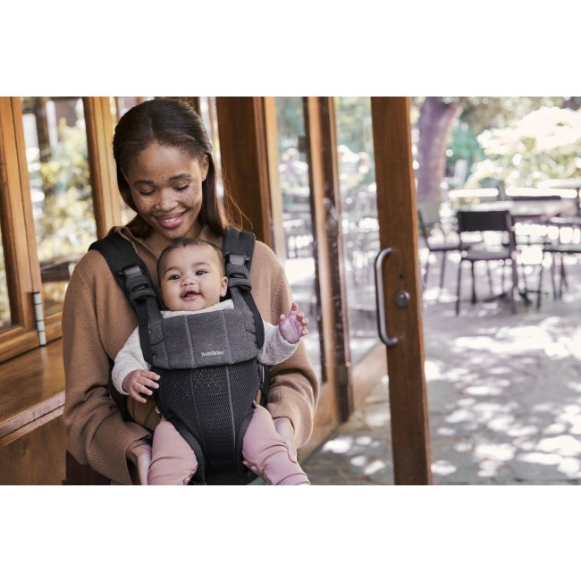 Nosidełko BABYBJORN Harmony 3D Mesh - Czarny