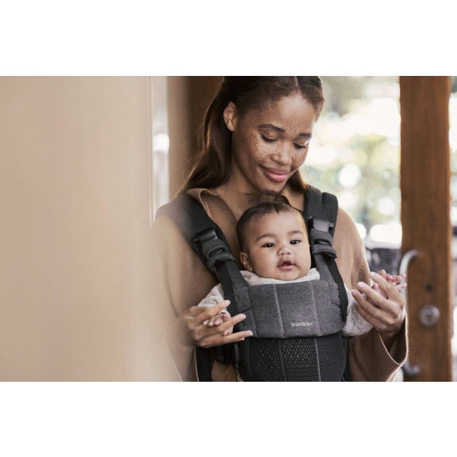 Nosidełko BABYBJORN Harmony 3D Mesh - Czarny