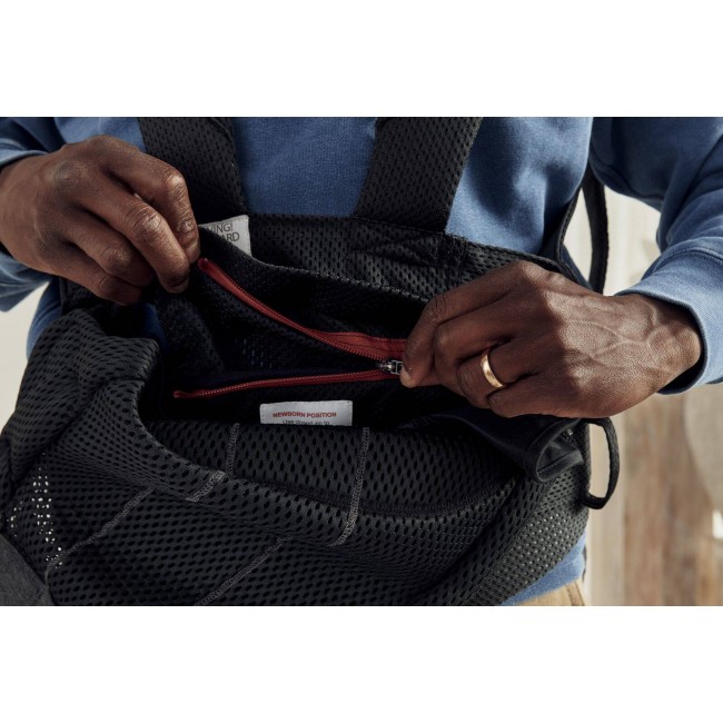 Nosidełko BABYBJORN Harmony 3D Mesh - Czarny