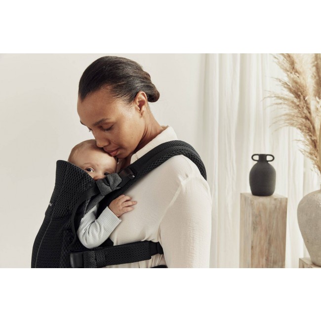 Nosidełko BABYBJORN Harmony 3D Mesh - Czarny