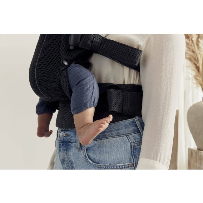 Nosidełko BABYBJORN Harmony 3D Mesh - Czarny
