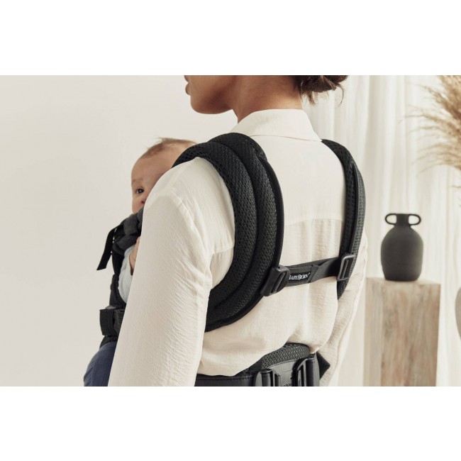 Nosidełko BABYBJORN Harmony 3D Mesh - Czarny
