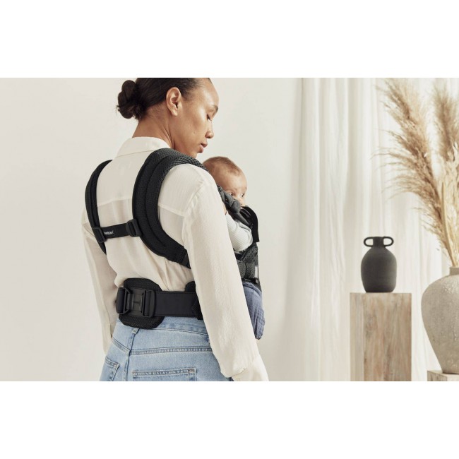 Nosidełko BABYBJORN Harmony 3D Mesh - Czarny