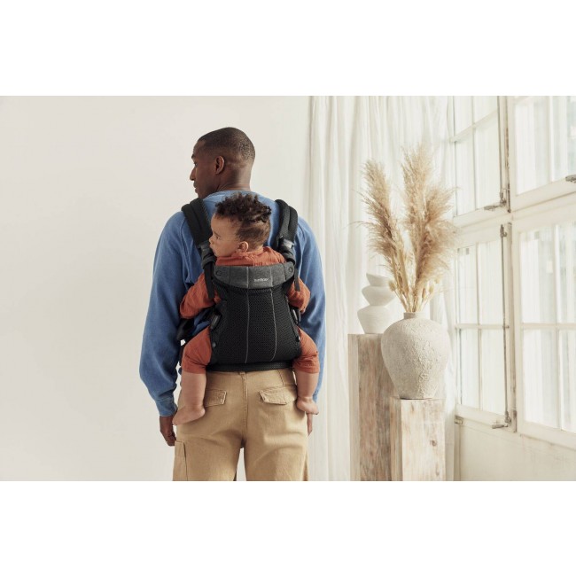 Nosidełko BABYBJORN Harmony 3D Mesh - Czarny