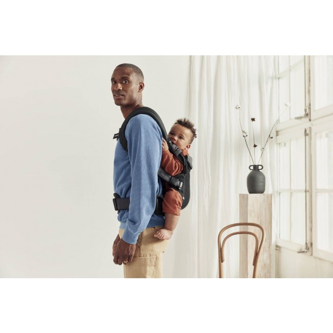 Nosidełko BABYBJORN Harmony 3D Mesh - Czarny