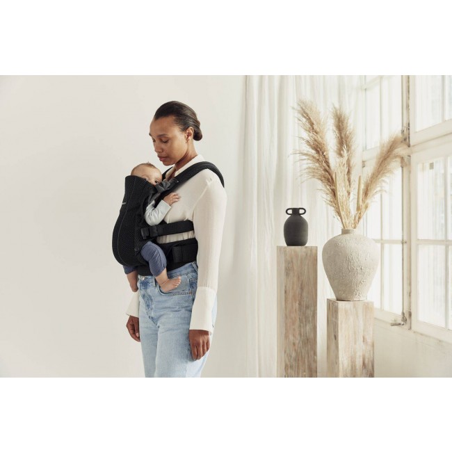 Nosidełko BABYBJORN Harmony 3D Mesh - Czarny
