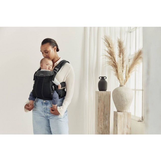Nosidełko BABYBJORN Harmony 3D Mesh - Czarny
