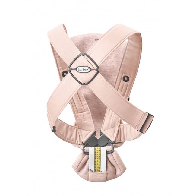 Nosidełko BABYBJORN MINI 3D Jersey - Jasny róż