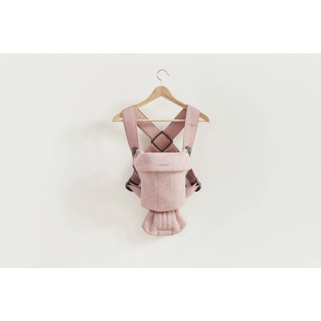 Nosidełko BABYBJORN MINI 3D Jersey - Jasny róż