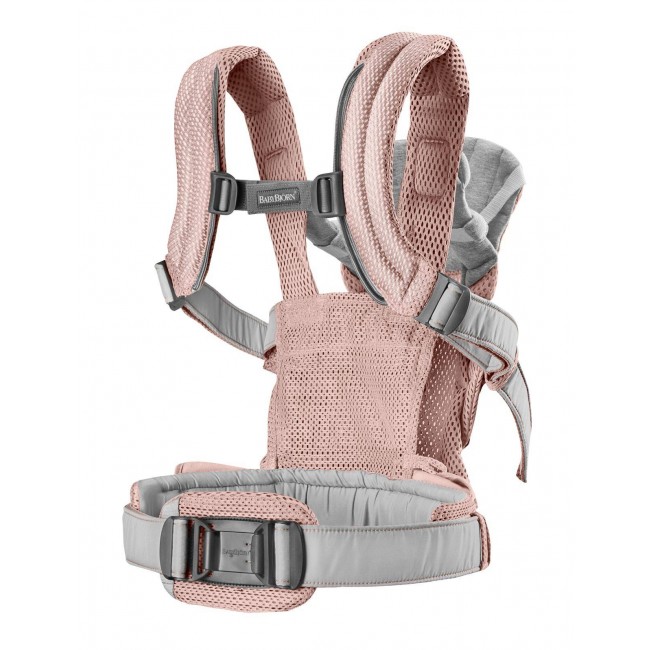 Nosidełko BABYBJORN Harmony 3D Mesh - Zgaszony Róż