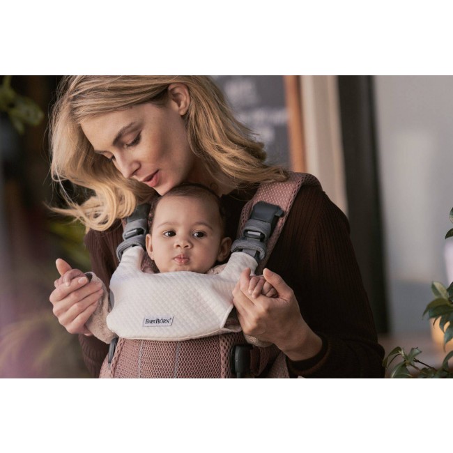 Nosidełko BABYBJORN Harmony 3D Mesh - Zgaszony Róż