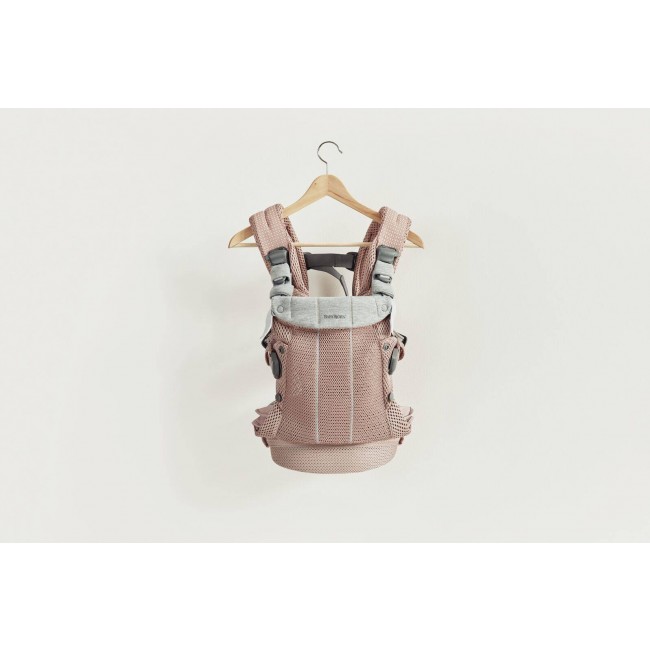 Nosidełko BABYBJORN Harmony 3D Mesh - Zgaszony Róż