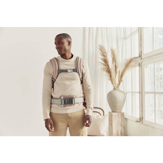 Nosidełko BABYBJORN Harmony 3D Mesh - Zgaszony Róż