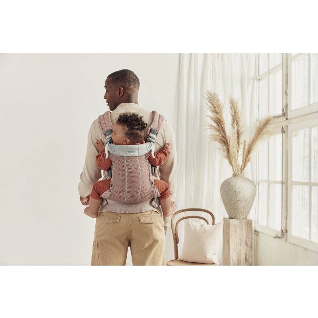 Nosidełko BABYBJORN Harmony 3D Mesh - Zgaszony Róż